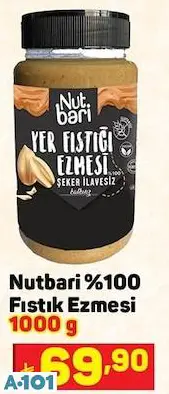 NUTBARİ %100 FISTIK EZMESİ NUTBARİ %100 FISTIK EZMESİ